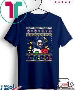 Jerry Garcia Grateful Dead Dancing Bears Christmas T-Shirt