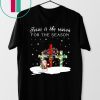 Jesus Is The Reason For The Season Snowman Christmas Shirt