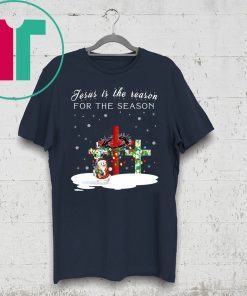 Jesus Is The Reason For The Season Snowman Christmas Shirt