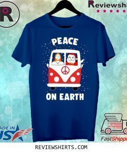 Jesus and Satan Peace on earth Christmas Shirt