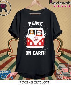 Jesus and Satan Peace on earth Christmas Shirt