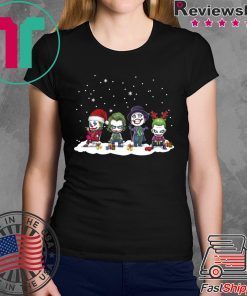 Joker Joaquin Phoenix Heath Ledger Jack Nicholson Chibi Christmas Shirt