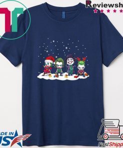 Joker Joaquin Phoenix Heath Ledger Jack Nicholson Chibi Christmas Shirt