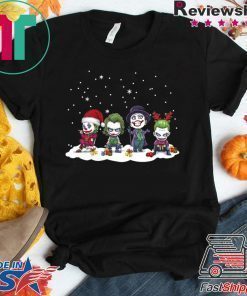 Joker Joaquin Phoenix Heath Ledger Jack Nicholson Chibi Christmas Shirt