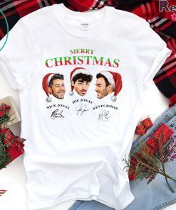 Jonas Brothers Merry Christmas T-Shirt