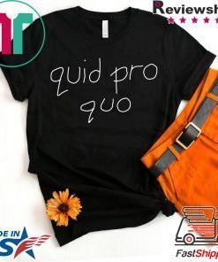 Joy Behar Quid Pro Quo Tee Shirt
