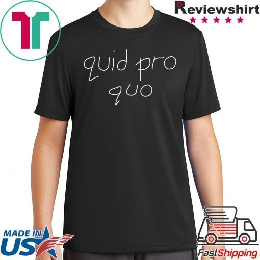 Joy Behar Quid Pro Quo Shirt