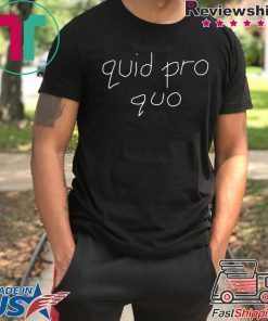 Joy Behar Quid Pro Quo Tee Shirt