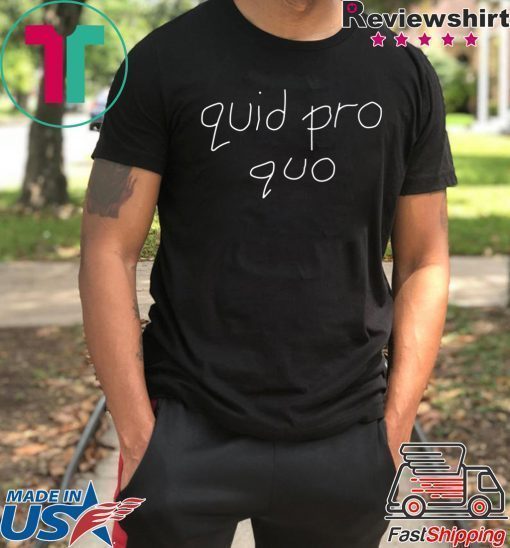 Joy Behar Quid Pro Quo Tee Shirt