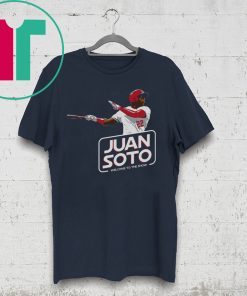 Juan soto welcome to the show shirts