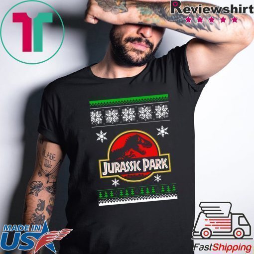 Jurassic Park Christmas T-Shirt