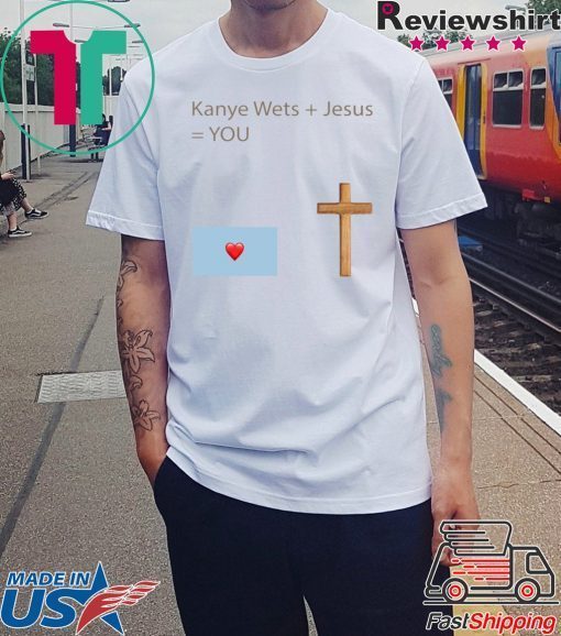 Kanye West Jesus You Cross Heart Shirt