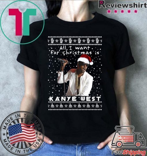 Kanye West Rapper Ugly Christmas T-Shirt