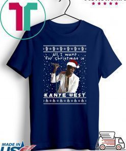 Kanye West Rapper Ugly Christmas T-ShirtKanye West Rapper Ugly Christmas T-Shirt