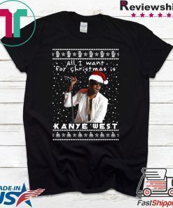 Kanye West Rapper Ugly Christmas T-Shirt
