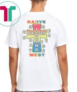 Kanye Wests Jesus Is King Awge For Jik Cross Shirt