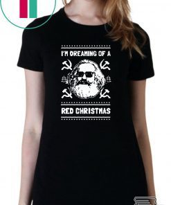 Karl Marx I’m dreaming of a red Christmas Shirt