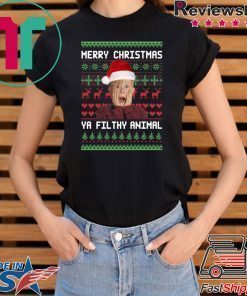 Kevin McCallister Merry Christmas Ya Filthy Animal Christmas T-Shirt