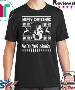 Kevin Mccallister Merry Christmas Ya Filthy Animal Christmas T-Shirt