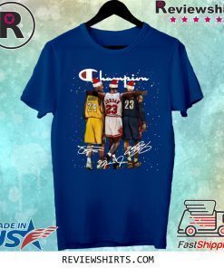 Kobe Bryant Michael Jordan and LeBron James Santa Christmas Shirt