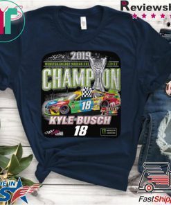 Kyle Busch 2019 Monster Energy NASCAR Cup Series Champion Shirt