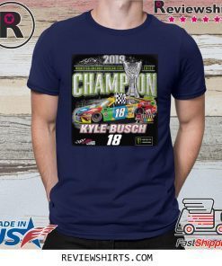 Kyle Busch 2019 Monster Energy NASCAR Cup Series Champion Shirt