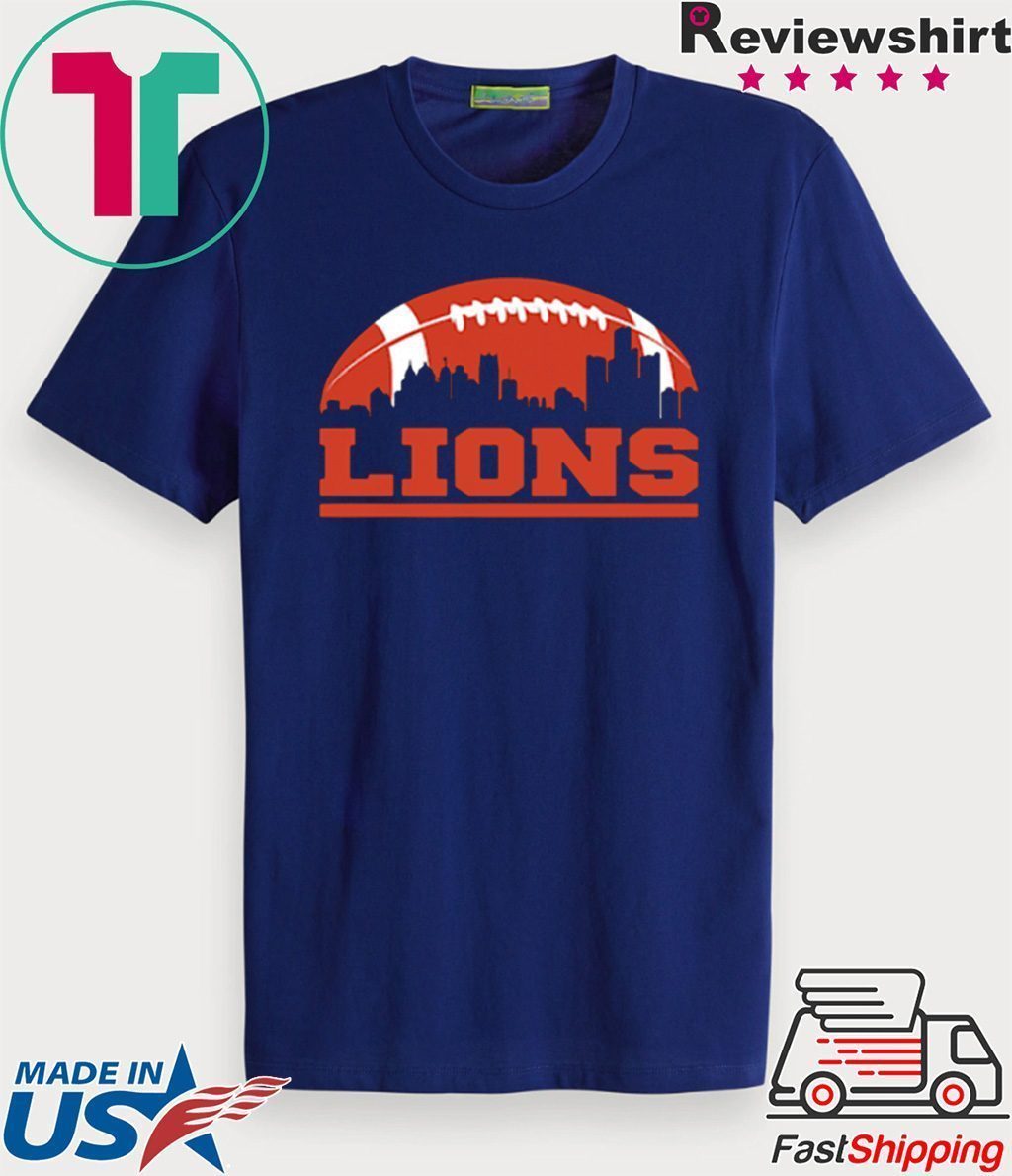 LIONS FOOTBALL SKYLINE SHIRT