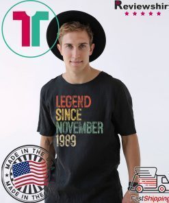 Legend Since November 1989 30th Birthday Gift 30 Year Old T-Shirt