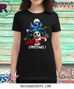 Jack Skellington Let's Make Christmas Shirt