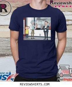 Let's Talk Over Here Shirt Rick and Morty And Elon Musk