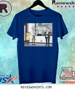 Let's Talk Over Here Shirt Rick and Morty And Elon Musk