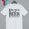 Long Neck Ice Cold Beer Shirt