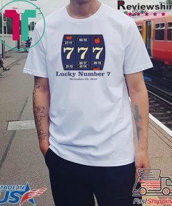 Lucky Number 7 Tee Shirt
