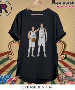 Luka Doncic and Kristaps Porzingis Dallas Mavericks Friends TV Show Shirt