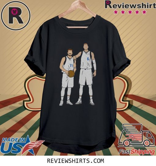 Luka Doncic and Kristaps Porzingis Dallas Mavericks Friends TV Show Shirt