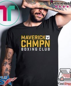 MAVERICK CHAMPION BOXING Shirt