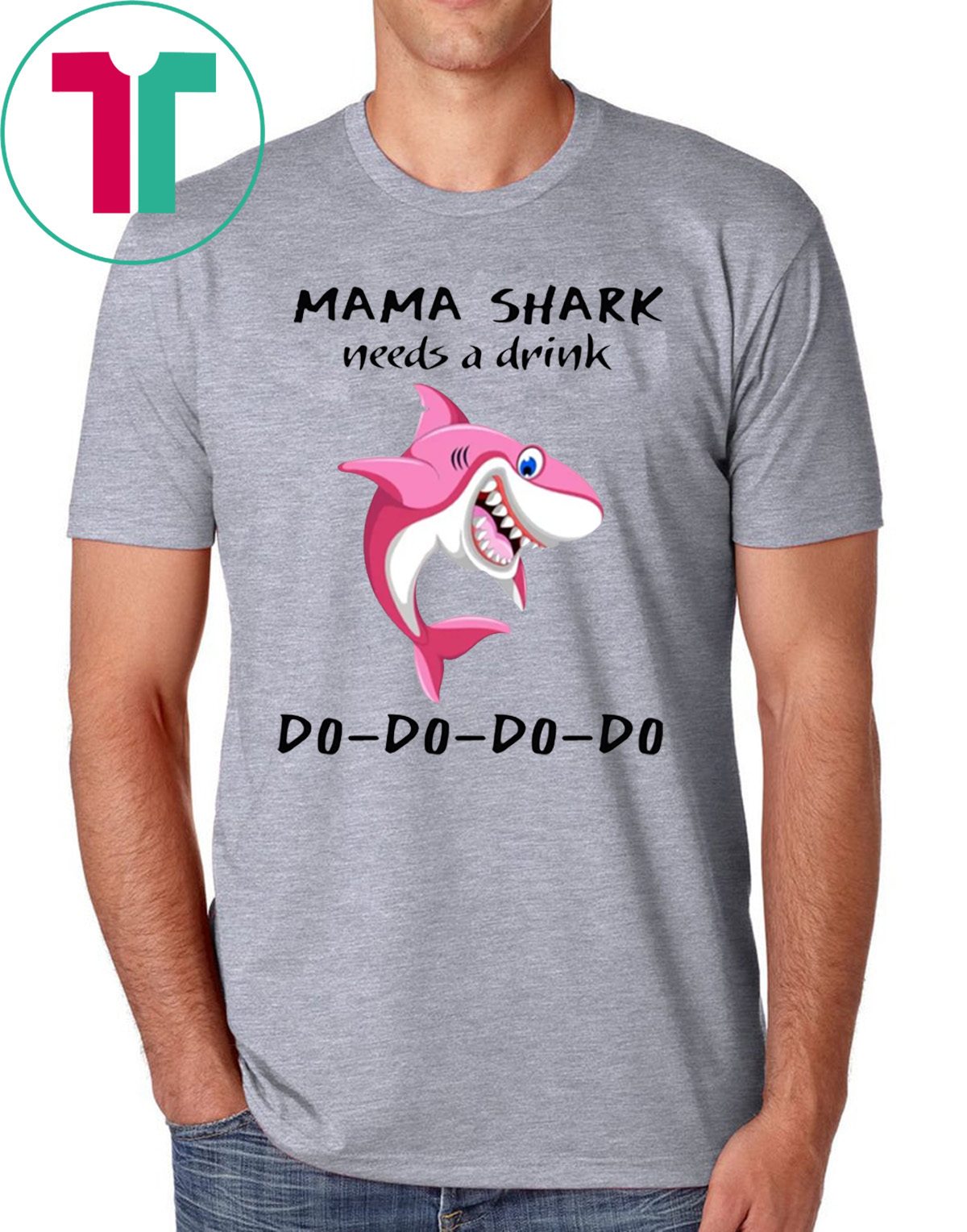 Mama Shark needs a drink shirt