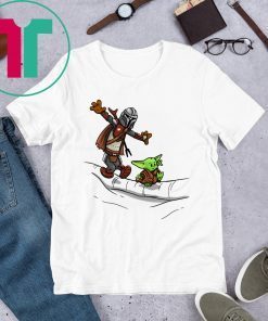 Mando and Baby Yoda Mandalorian Shirt