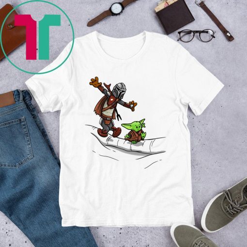 Mando and Baby Yoda Mandalorian Shirt