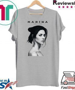 Marina Merch Photo Love Fear UK 2019 Tour T-Shirt
