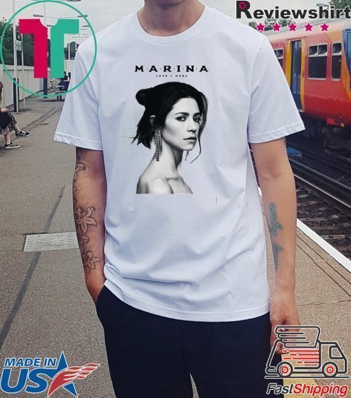 Marina Merch Photo Love Fear UK 2019 Tour T-Shirt