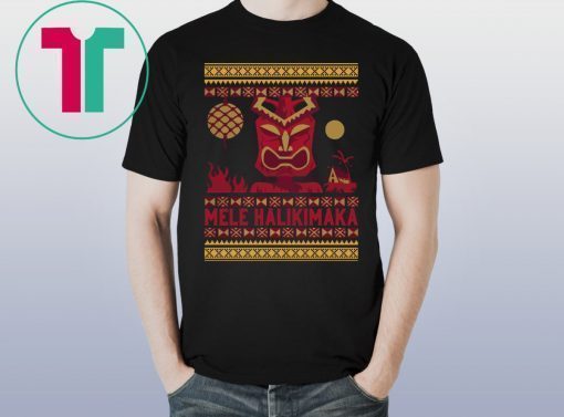 Mele Halikimaka Christmas Tee Shirt