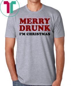 Merry Drunk I'm Christmas Shirt