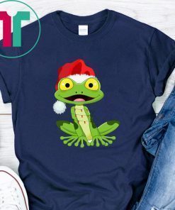 Merry and Bright Frog Merry And Bright Christmas Xmas Shirt