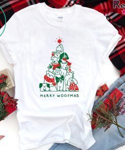 Merry woofmas T shirt