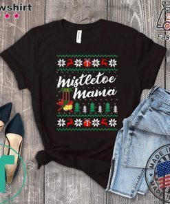 Mistletoe Mama Christmas T-Shirt