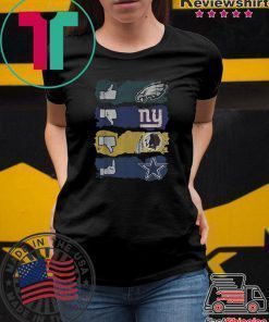 NFL PHILADELPHIA EAGLES THE GOOD THE BAD THE FUCK SHIRT