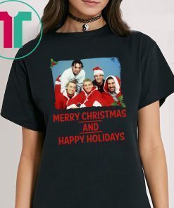 NSYNC Merry Christmas And Happy Holidays Shirts