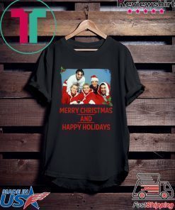 NSYNC Merry Christmas And Happy Holidays Shirt