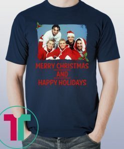 NSYNC Merry Christmas And Happy Holidays Shirts